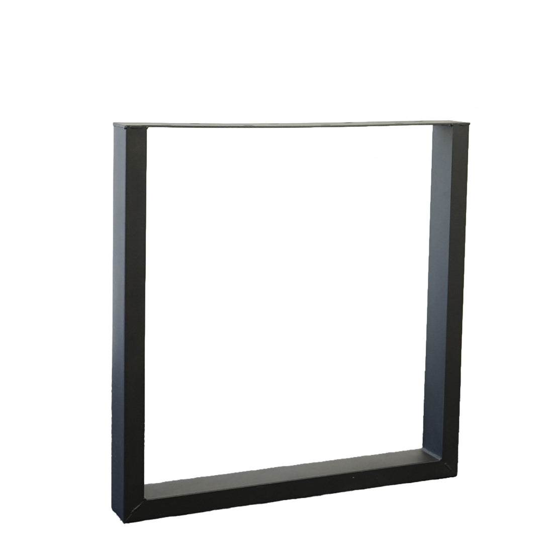 Massivholztisch "Schwarzwaldkraft" – 100 cm breit – geflammt